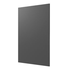 Front kuchenny do słupka GoodHome Stevia 60 cm 50/50 antracyt mat
