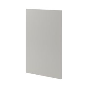 Front kuchenny do słupka GoodHome Stevia 60 cm 50/50 szary mat