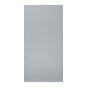 Front kuchenny do słupka wysoki GoodHome Alisma 60 cm 50/50 szary połysk