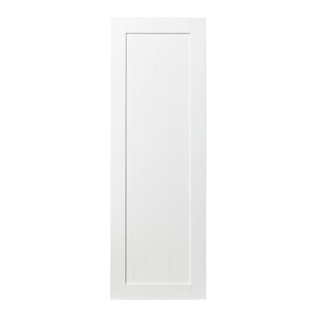 Front kuchenny do słupka wysoki GoodHome Alpinia 50 cm 70/30 biały mat