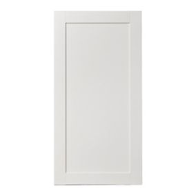 Front kuchenny do słupka wysoki GoodHome Alpinia 60 cm 50/50 ivory mat