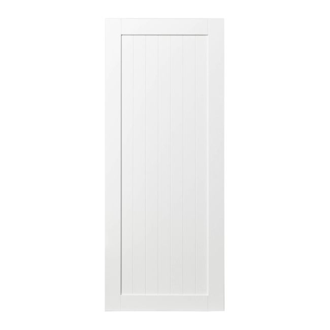 Front kuchenny do słupka wysoki GoodHome Alpinia 60 cm 70/30 biały mat
