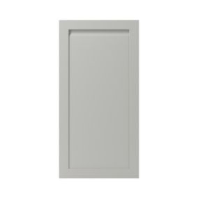 Front kuchenny do słupka wysoki GoodHome Garcinia 60 cm 50/50 szary kamienny