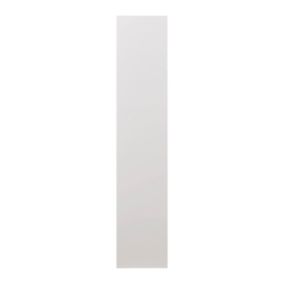 Front kuchenny do słupka wysokiego GoodHome Alisma 30 cm 70/30 biały połysk