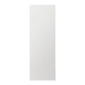 Front kuchenny do słupka wysokiego GoodHome Alisma 50 cm 70/30 biały połysk