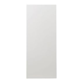 Front kuchenny do słupka wysokiego GoodHome Alisma 60 cm 70/30 biały połysk