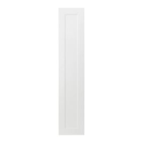 Front kuchenny do słupka wysokiego GoodHome Artemisia 30 cm 70/30 classic shaker biały