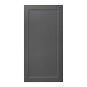 Front kuchenny do słupka wysokiego GoodHome Artemisia 60 cm 50/50 grafit mat