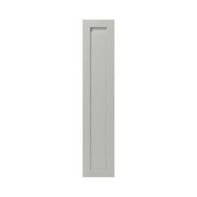 Front kuchenny do słupka wysokiego GoodHome Garcinia 30 cm 70/30 szary kamienny
