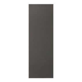 Front kuchenny do słupka wysokiego GoodHome Garcinia 50 cm 70/30 antracyt