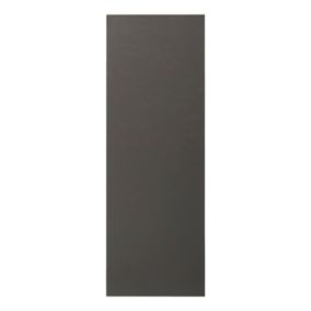 Front kuchenny do słupka wysokiego GoodHome Garcinia 60 cm 70/30 antracyt