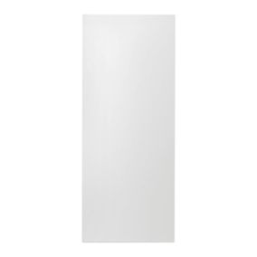 Front kuchenny do słupka wysokiego GoodHome Garcinia 60 cm 70/30 biały połysk