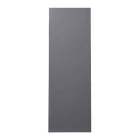 Front kuchenny do słupka wysokiego GoodHome Stevia 50 cm 70/30 antracyt połysk