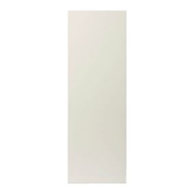 Front kuchenny do słupka wysokiego GoodHome Stevia 50 cm 70/30 kremowy połysk