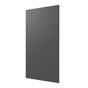 Front kuchenny do słupka wysokiego GoodHome Stevia 60 cm 50/50 antracyt mat