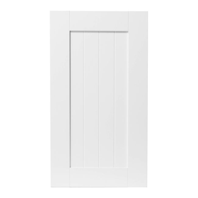 Front kuchenny do szafki GoodHome Alpinia pełny 40 cm biały mat