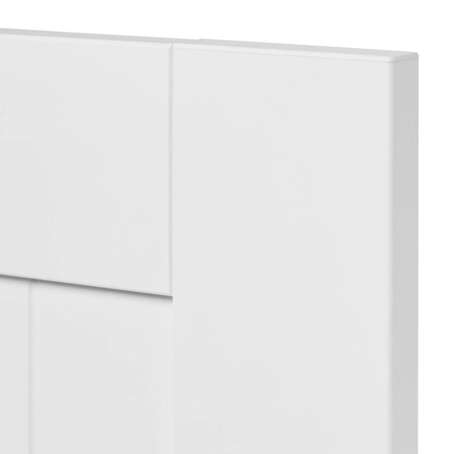 Front kuchenny do szafki GoodHome Alpinia pełny 40 cm biały mat
