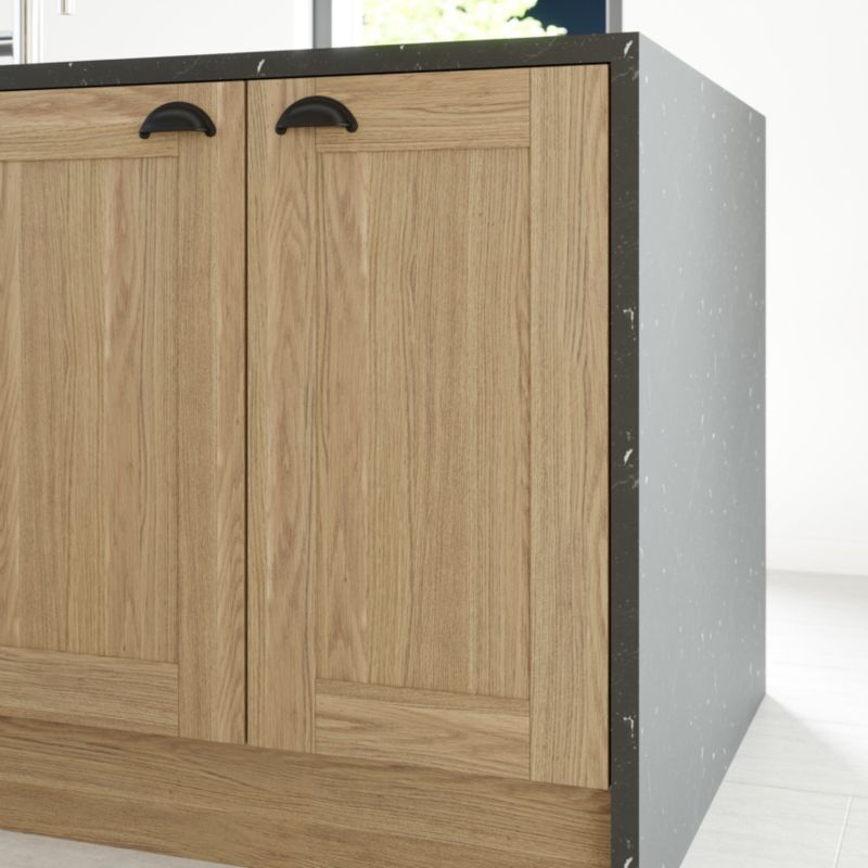 Front kuchenny do szafki GoodHome Alpinia pełny 40 cm dąb