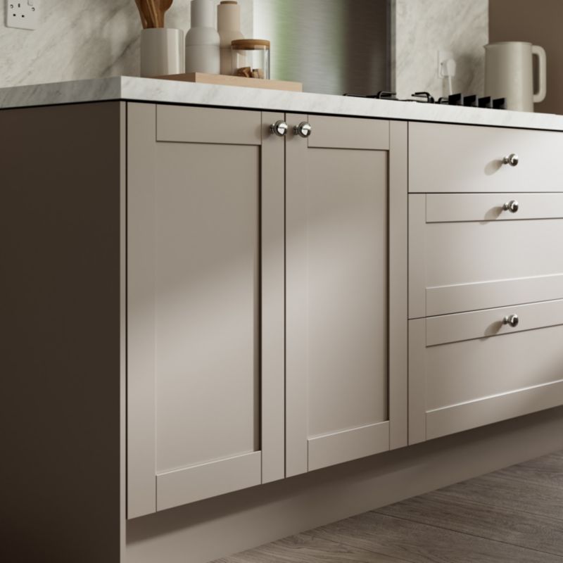 Front kuchenny do szafki GoodHome Ashmead 40 cm beżowy