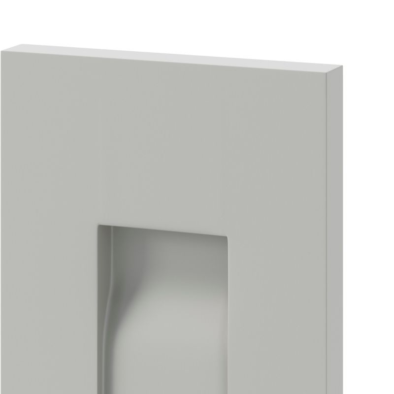 Front kuchenny do szafki GoodHome Garcinia pełny 15 cm szary kamienny