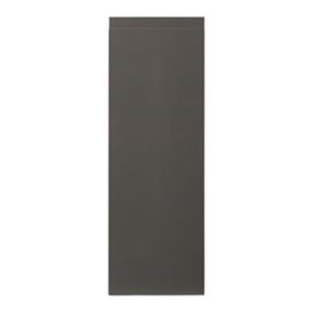 Front kuchenny do szafki GoodHome Garcinia pełny 25 cm antracyt