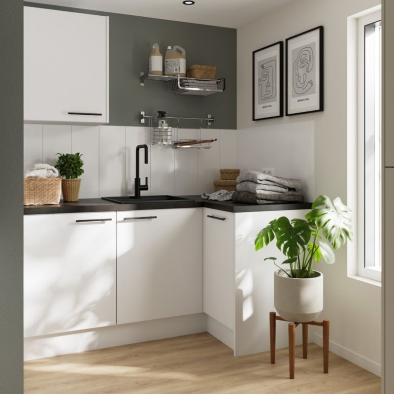 Front kuchenny do szafki GoodHome Stevia 60 cm biały mat
