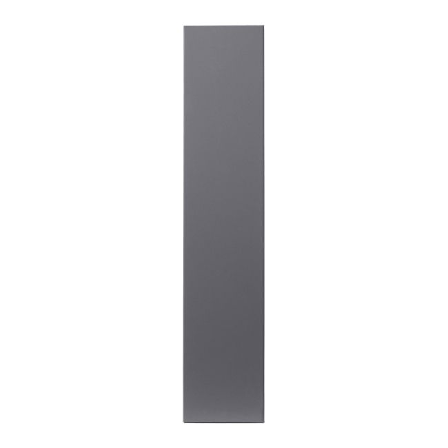 Front kuchenny do szafki GoodHome Stevia pełny 15 cm antracyt połysk