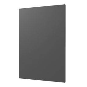 Front kuchenny do szafki GoodHome Stevia pełny 50 cm antracyt mat
