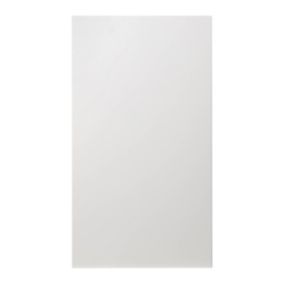 Front kuchenny do szafki wiszącej wysokiej GoodHome Alisma 50 cm biały połysk