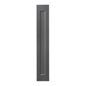 Front kuchenny do szafki wiszącej wysokiej GoodHome Artemisia 15 cm grafit mat
