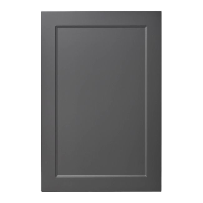 Front kuchenny do szafki wiszącej wysokiej GoodHome Artemisia 60 cm grafit mat