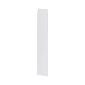 Front kuchenny do szafki wiszącej wysokiej GoodHome Garcinia 15 cm szary połysk