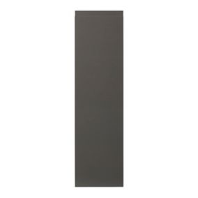 Front kuchenny do szafki wiszącej wysokiej GoodHome Garcinia 25 cm antracyt
