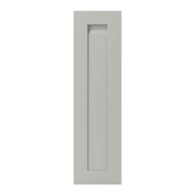 Front kuchenny do szafki wiszącej wysokiej GoodHome Garcinia 25 cm szary kamienny