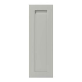 Front kuchenny do szafki wiszącej wysokiej GoodHome Garcinia 30 cm szary kamienny