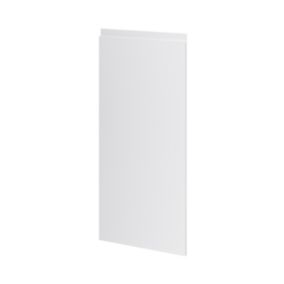 Front kuchenny do szafki wiszącej wysokiej GoodHome Garcinia 40 cm szary połysk