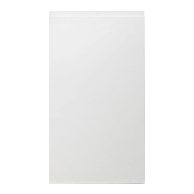 Front kuchenny do szafki wiszącej wysokiej GoodHome Garcinia 50 cm biały połysk