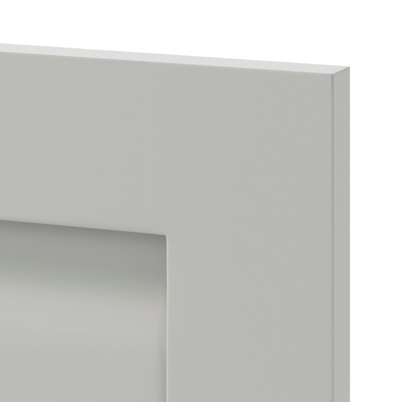 Front kuchenny do szafki wiszącej wysokiej GoodHome Garcinia 50 cm szary kamienny
