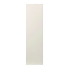 Front kuchenny do szafki wiszącej wysokiej GoodHome Stevia 25 cm kremowy połysk
