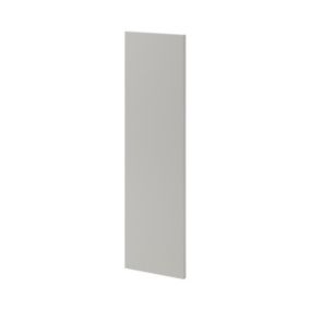 Front kuchenny do szafki wiszącej wysokiej GoodHome Stevia 25 cm szary mat