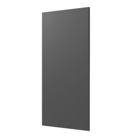 Front kuchenny do szafki wiszącej wysokiej GoodHome Stevia 40 cm antracyt mat