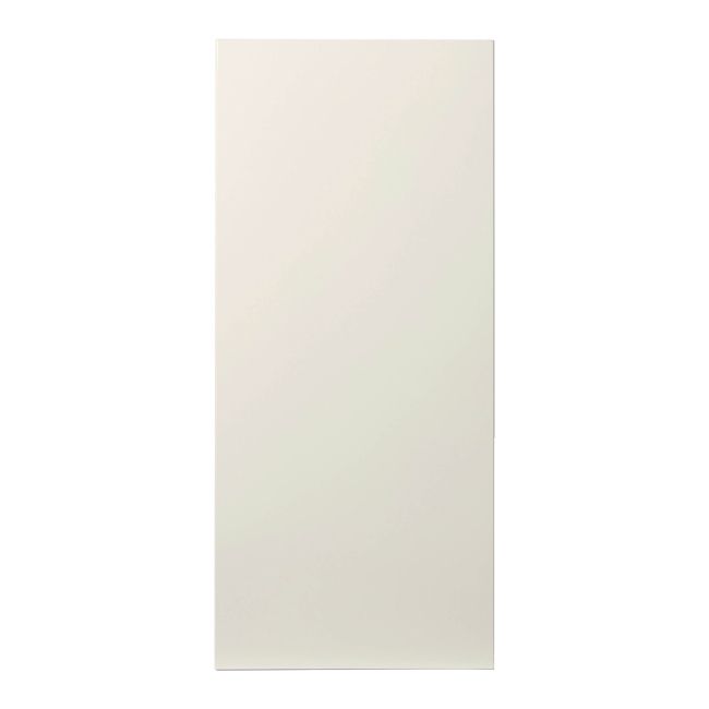 Front kuchenny do szafki wiszącej wysokiej GoodHome Stevia 40 cm kremowy połysk
