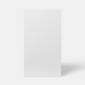 Front kuchenny do szafki wiszącej wysokiej GoodHome Stevia 50 cm biały połysk