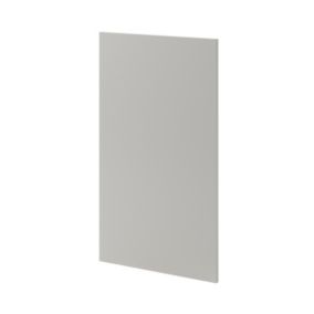 Front kuchenny do szafki wiszącej wysokiej GoodHome Stevia 50 cm szary mat