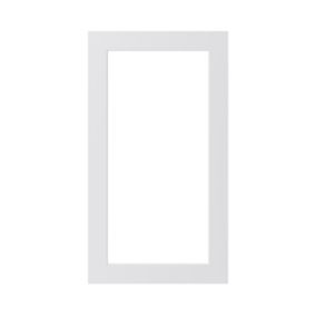 Front kuchenny do szafki wiszącej z przeszkleniem GoodHome Artemisia 50 cm shaker biały