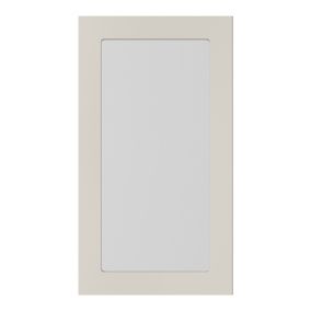 Front kuchenny do szafki wysokiej GoodHome Stevia szklany 50 cm sandstone mat