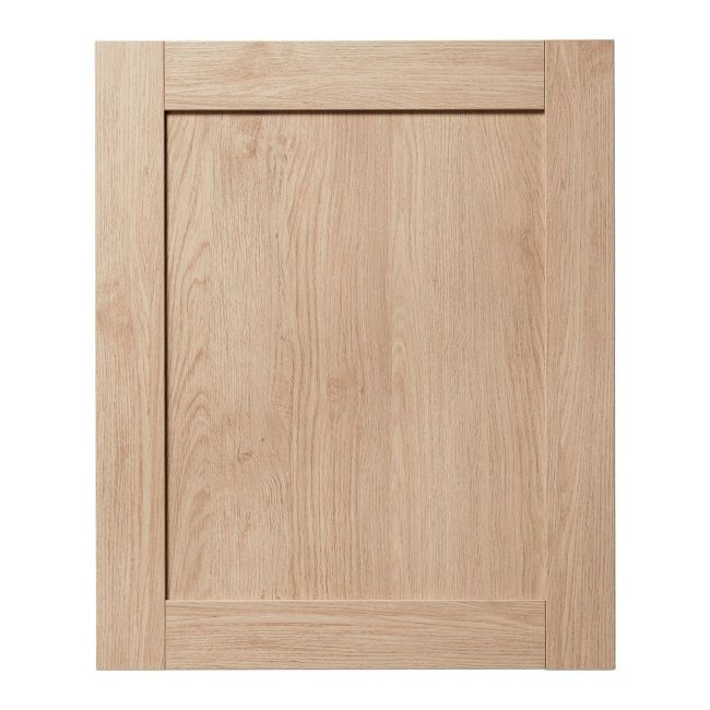 Front kuchenny do szafki wysokiej z AGD GoodHome Alpinia 60 x 72,3 cm dąb