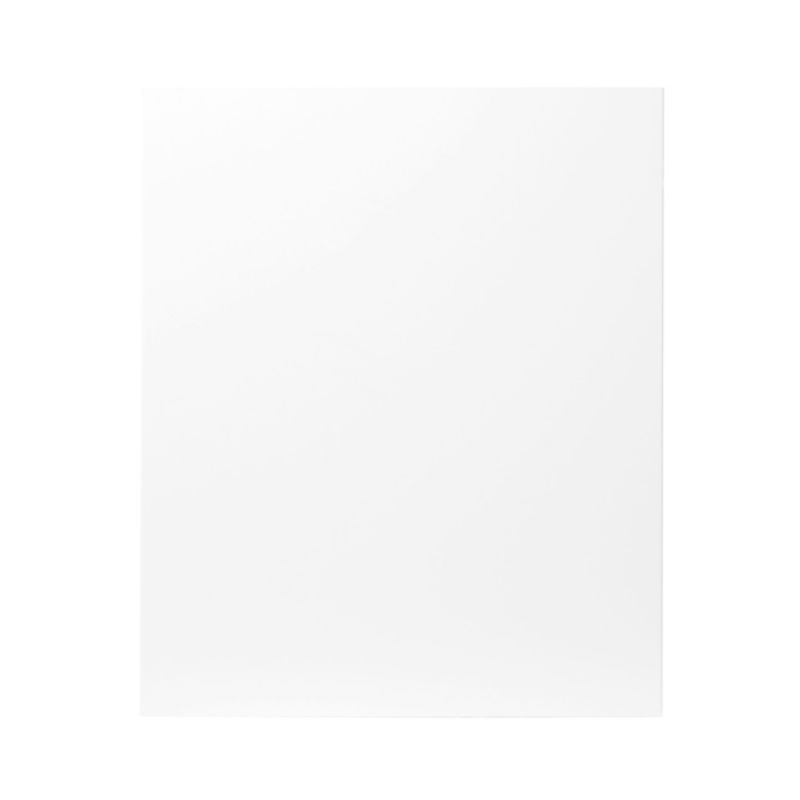 Front kuchenny do szafki wysokiej z AGD GoodHome Balsamita 60 x 72,3 cm biały mat