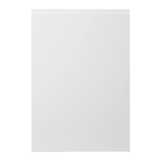 Front kuchenny do szafki wysokiej z AGD GoodHome Garcinia 60 x 86,7 cm biały połysk