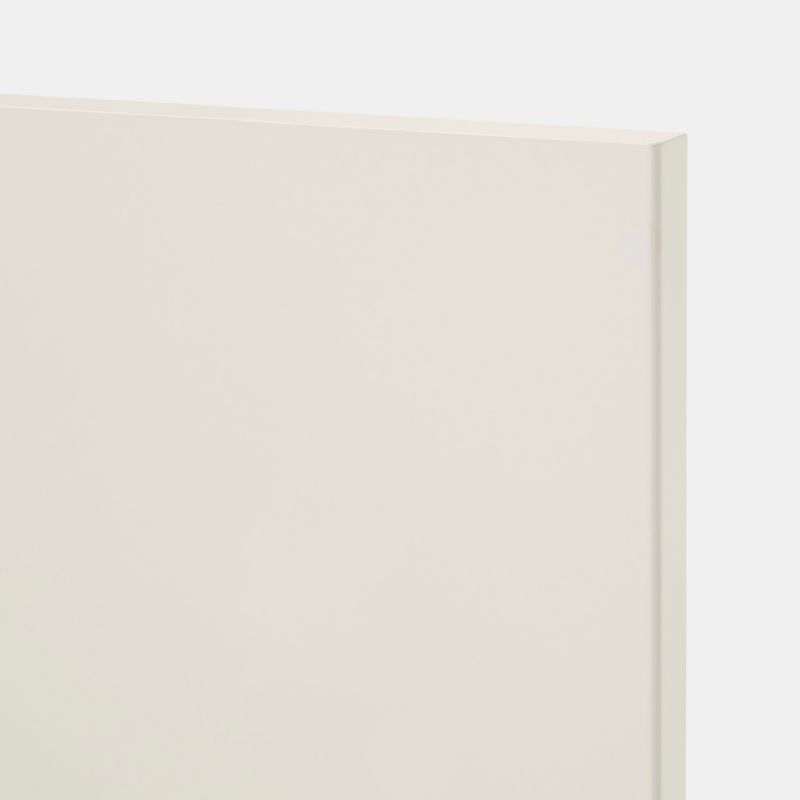 Front kuchenny do szafki wysokiej z AGD GoodHome Stevia 60 x 86,7 cm kremowy połysk